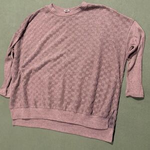 Like Love Women's Brown Jumper Sweater Shirt
